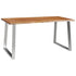 Rustika Rowe -  3 Piece Dining Set Solid Acacia Wood Brown